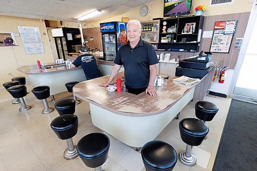 MIKE DEAL / FREE PRESS
Jeff Kendel is celebrating the 50th anniversary of Kendel's Diner and gas station at 1157 McLeod Avenue which he and his father opened in 1974 when they bought the one bay service station that happened to include a small restaurant.
See Matt Frank story
240821 - Wednesday, August 21, 2024.