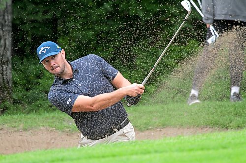 Chris Knoop, shown last year, said his putter saved the day during the Tamarack golf tournament men's quarterfinals at Clear Lake Golf Course on Thursday. (Thomas Friesen/The Brandon Sun)