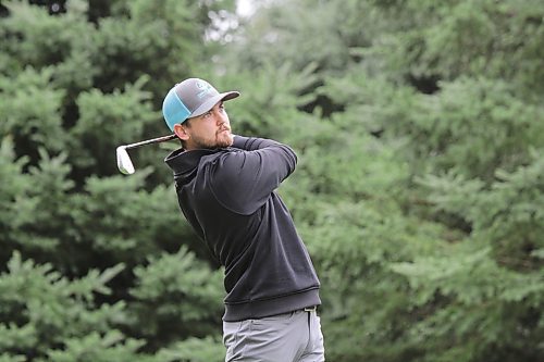 Joel Baron advanced to his first berth in the Tamarack men's championship flight final with a dominant 5-and-4 over medallist Evan Nachtigall. (Thomas Friesen/The Brandon Sun)