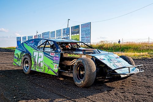 NIC ADAM / FREE PRESS
Rudy Peters at Thursday night thunder at Victory Lanes Speedway. 
240822 - Thursday, August 22, 2024.

Reporter: ?