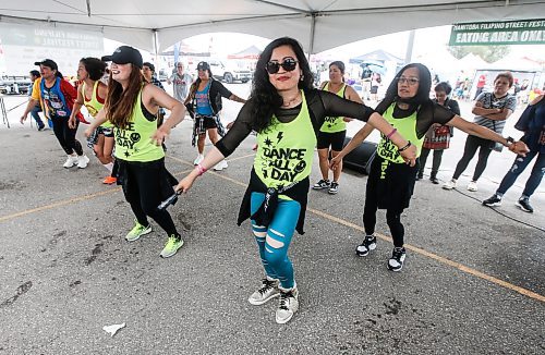 JOHN WOODS / FREE PRESS
A zumba session is photographed during the Manitoba Filipino Street Festival in Winnipeg Sunday, August 25, 2024. 

Reporter: tyler