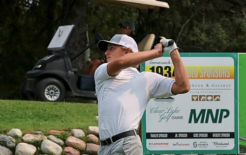 Grady Chuback is shown in action during the Tamarack final on Saturday at the Clear Lake Golf Course as he beat Tate Bercier to win the junior men's championship. (Perry Bergson/The Brandon Sun)
Aug. 24, 2024