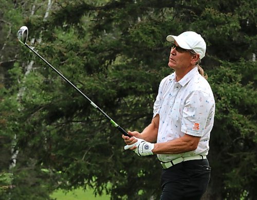 Kevin Ziolkowski is shown in action during the Tamarack men's masters final on Saturday at the Clear Lake Golf Course against Ron Cornell. (Perry Bergson/The Brandon Sun)
Aug. 24, 2024