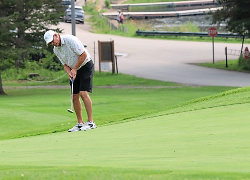 Kevin Ziolkowski is shown in action during the Tamarack men's masters final on Saturday at the Clear Lake Golf Course against Ron Cornell. (Perry Bergson/The Brandon Sun)
Aug. 24, 2024