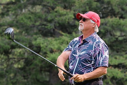 George Sheard is shown in action against Gene Hodgson in the senior men's final at the Tamarack on Saturday at the Clear Lake Golf Course. (Perry Bergson/The Brandon Sun)
Aug. 24, 2024