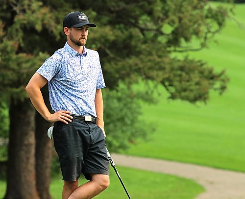 Joel Baron is shown in action during his championship men's flight final against Chris Knoop at the Tamarack on Saturday at the Clear Lake Golf Course. (Perry Bergson/The Brandon Sun)
Aug. 24, 2024