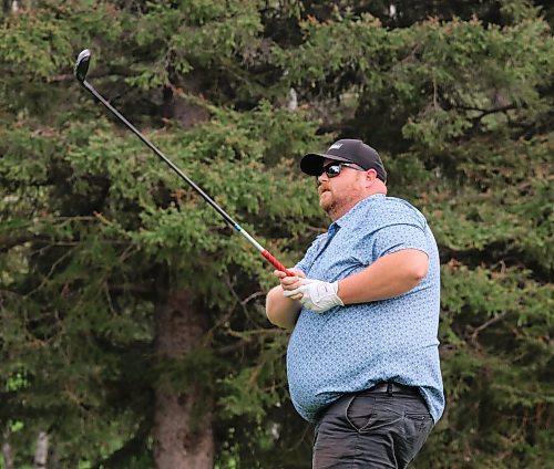 Dustin Morton is shown in action during his first flight men's final against John Tomlinson at the Tamarack on Saturday at the Clear Lake Golf Course. (Perry Bergson/The Brandon Sun)
Aug. 24, 2024