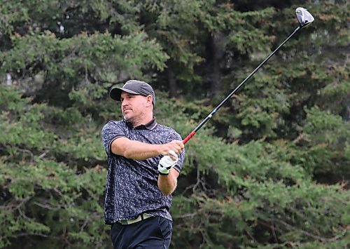 John Tomlinson is shown in action during his first flight men's final against Dustin Morton at the Tamarack on Saturday at the Clear Lake Golf Course. (Perry Bergson/The Brandon Sun)
Aug. 24, 2024