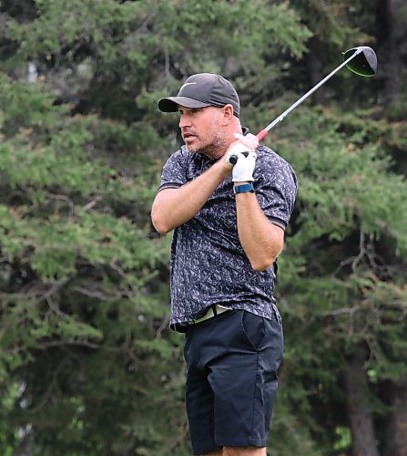 John Tomlinson is shown in action during his first flight men's final against Dustin Morton at the Tamarack on Saturday at the Clear Lake Golf Course. (Perry Bergson/The Brandon Sun)
Aug. 24, 2024