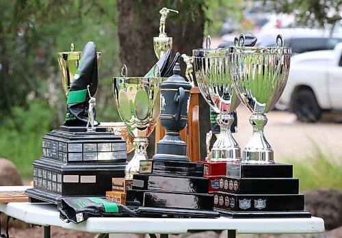 The trophies await their winners during the 2024 edition of the Tamarack at the Clear Lake Golf Course. (Perry Bergson/The Brandon Sun)
Aug. 24, 2024