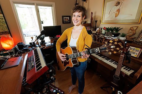 After a decade of relative silence, Winnipeg singer-songwriter Sheena Legrand is returning to the spotlight with a new album and new name. Previously performing as Sheena Grobb, Legrand stepped away from recording new music to focus on her personal life. In the meantime, she has found work as a public speaker who uses music, storytelling, and mindfulness to help schoolchildren who deal with mental health struggles, bullying, or low self-esteem. Additionally, she is also a part-time health coach who specializes in helping patients to survive autoimmune disease — something she has struggled with herself. (Mike Deal/Winnipeg Free Press)
