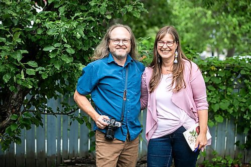 MIKAELA MACKENZIE / WINNIPEG FREE PRESS
	
Photographer and poet Tony and Angeline Schellenberg, who are combining their talents during an artist&#x2019;s residency at Saint Benedict&#x2019;s Table Anglican Church, at their home on Monday, Aug. 26, 2024. 

For John Longhurst story.
Winnipeg Free Press 2024