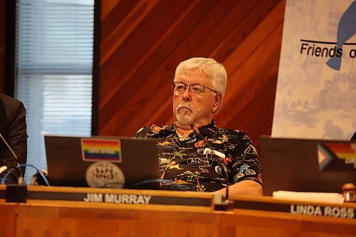 Brandon School Division vice chair Jim Murray (Abiola Odutola/The Brandon Sun)