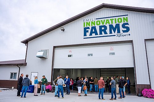 NIC ADAM / FREE PRESS
EMILI is hosting a field day to showcase the technology it&#x2019;s using / working on at their Innovation Farm in Grosse Isle Tuesday.
240827 - Tuesday, August 27, 2024.

Reporter: Gabby