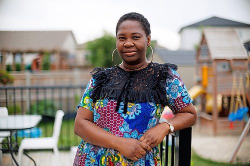 MIKE DEAL / FREE PRESS
Abiodun&#xa0;Adetu,&#xa0;who&#xa0;immigrated&#xa0;to&#xa0;Canada&#xa0;from&#xa0;Nigeria&#xa0;in&#xa0;2019,&#xa0;cheerfully&#xa0;shares&#xa0;that&#xa0;her&#xa0;three&#xa0;children&#x2019;s&#xa0;time&#xa0;spent&#xa0;playing&#xa0;in&#xa0;the&#xa0;neighbourhood&#xa0;is&#xa0;like&#xa0;a&#xa0;melting&#xa0;pot&#xa0;of&#xa0;diverse&#xa0;cultures.
See Tahira Khan story on preserving languages.
240827 - Tuesday, August 27, 2024.