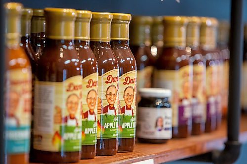 BROOK JONES ./ FREE PRESS
A variety of flavours of Danny's Own Barbecue Sauce are pictured at the family's retail store at 12045 PTH 67 in the RM of Rockwood, Man., Thursday, Aug. 29, 2024.