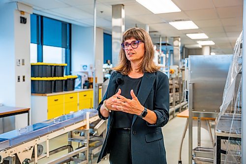 NIC ADAM / FREE PRESS
Vice-president of technical services Elaine Sopiwnyk speaks about Cereals Canada, and the work they do to promote high-quality Canadian grains to customers across the world. 
240829 - Thursday, August 29, 2024.

Reporter: Martin Cash