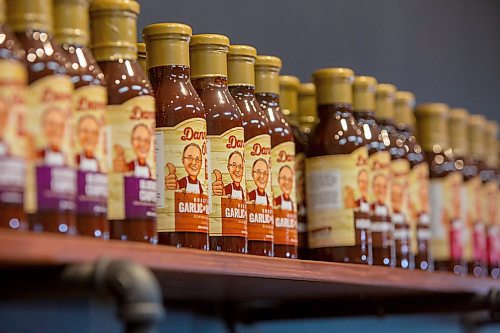 BROOK JONES ./ FREE PRESS
A variety of flavours of Danny's Own Barbecue Sauce are pictured at the family's retail store at 12045 PTH 67 in the RM of Rockwood, Man., Thursday, Aug. 29, 2024.