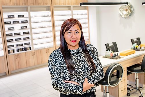 NIC ADAM / FREE PRESS
Almond Nail Bar Franchise Operations Manager Margie Pujante pictured in the company&#x2019;s flagship store in St. Vital, which is its biggest yet.
240830 - Friday, August 30, 2024.

Reporter: Gabby