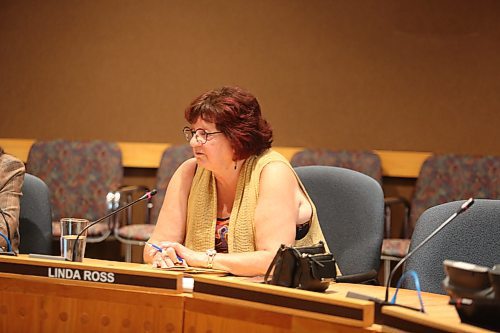 Chair Linda Ross says she is pleased that the board had confidence in her to keep her in the position for another year. (Abiola Odutola/The Brandon Sun)