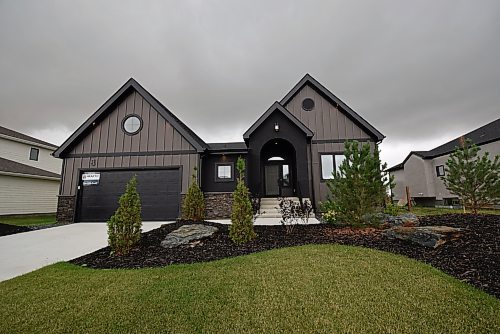 Photos by Todd Lewys / Free Press
The Oliver II, an inviting 1,889 sq. ft. bungalow by Hearth Homes, offers a wonderful blend of country warmth and modern function.