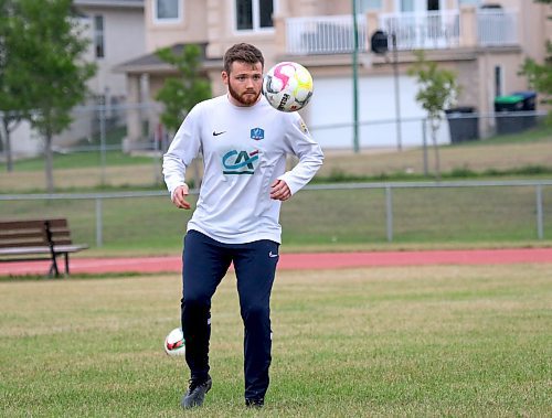 Theo Manias of France is back with the Assiniboine College Cougars for a third soccer season, after being named MCAC futsal MVP earlier this year. (Thomas Friesen/The Brandon Sun) 