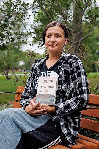 MIKE DEAL / FREE PRESS
M&#xe9;tis author, Katherena Vermette, has a new novel that was just released called, real ones.
Reporter: Ben Sigurdson 
240904 - Wednesday, September 04, 2024.