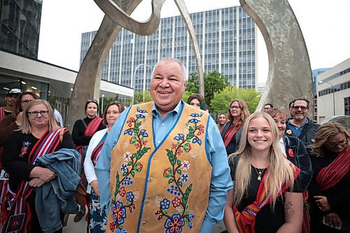 Ruth Bonneville / Free Press

LOCAL - Courts CFS Metis

Manitoba Mtis Federation President David Chartrand, outside the Law Courts Building with members of the MMF and their legal counsel prior to entering the court Thursday. 

The Manitoba Mtis Federation (MMF) hold pre-court ceremony and prayers in advance of the anticipated approval of the settlement for the Red River Mtis Child and Family Services class action in front of the LawCourts Building Thursday. 



Sept 5th,  2024