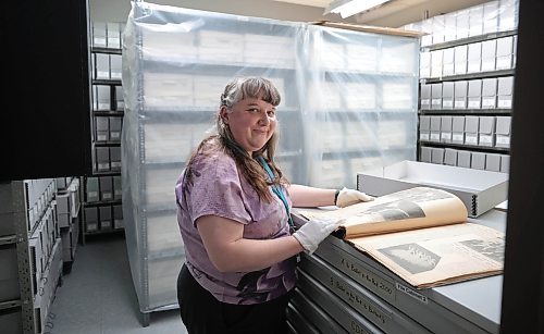 Ruth Bonneville / Free Press

ENT - RWB archivist 

Gayle DeGagne is the archivist at the RWB. She&#x2019;s the keeper of everything from programs to posters to costume sketches. 

Story on the behind the scenes piece on her and her role preserving this history! 

See Jen's story 

Sept 5th,  2024