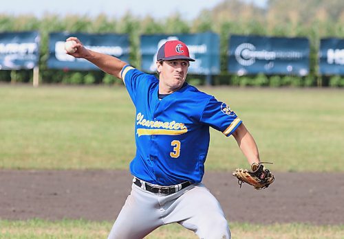 Team Central pitcher Ty Enns of Cartwright delivers to the plate during a game against Team East at the Field of Dreams tournament in Clearwater on Saturday. The three-team event drew hundreds of baseball fans out to the diamond designed by Joe Gardiner and a bevy of community volunteers. (Perry Bergson/The Brandon Sun)
Sept. 7, 2024