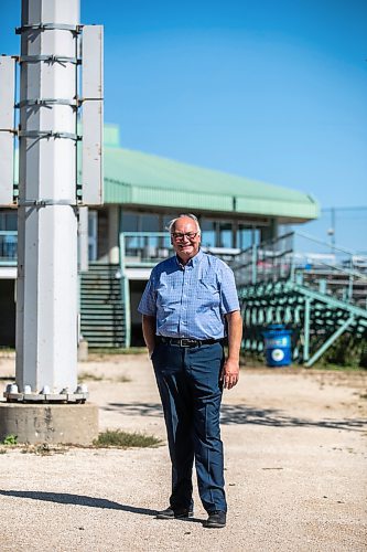 MIKAELA MACKENZIE / WINNIPEG FREE PRESS

Red River Ex CEO Garth Rogerson talks about the revitalization he&#x2019;s planning for the John Blumberg Sports Complex on Monday, Sept. 9, 2024. The local exhibition association is seeking a 99-year lease to renovate and build on to the baseball and soccer complex at 4540 Portage Ave.

For Nicole story.
Winnipeg Free Press 2024