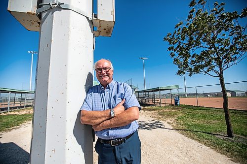 MIKAELA MACKENZIE / WINNIPEG FREE PRESS

Red River Ex CEO Garth Rogerson talks about the revitalization he&#x2019;s planning for the John Blumberg Sports Complex on Monday, Sept. 9, 2024. The local exhibition association is seeking a 99-year lease to renovate and build on to the baseball and soccer complex at 4540 Portage Ave.

For Nicole story.
Winnipeg Free Press 2024