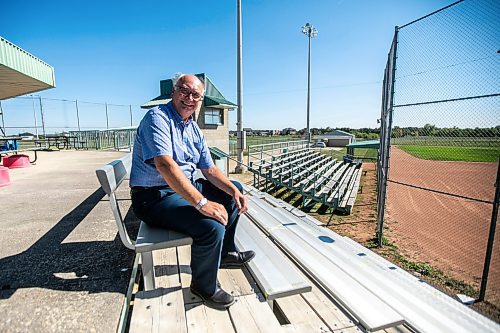 MIKAELA MACKENZIE / WINNIPEG FREE PRESS

Red River Ex CEO Garth Rogerson talks about the revitalization he&#x2019;s planning for the John Blumberg Sports Complex on Monday, Sept. 9, 2024. The local exhibition association is seeking a 99-year lease to renovate and build on to the baseball and soccer complex at 4540 Portage Ave.

For Nicole story.
Winnipeg Free Press 2024