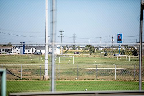 MIKAELA MACKENZIE / WINNIPEG FREE PRESS

The John Blumberg Sports Complex, which Red River Ex CEO Garth Rogerson would like to revitalize, on Monday, Sept. 9, 2024. The local exhibition association is seeking a 99-year lease to renovate and build on to the baseball and soccer complex at 4540 Portage Ave.

For Nicole story.
Winnipeg Free Press 2024