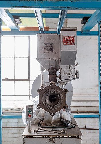 MIKE DEAL / FREE PRESS
A peanut butter machine.
Nutty Club warehouse and packaging facility at 130 Galt Avenue where everything is getting ready to be put up for auction.
240910 - Tuesday, September 10, 2024.