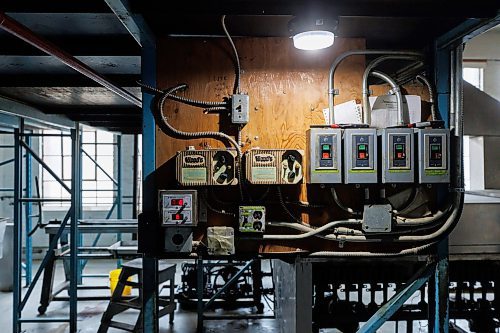 MIKE DEAL / FREE PRESS
The control board for the peanut roasting machine.
Nutty Club warehouse and packaging facility at 130 Galt Avenue where everything is getting ready to be put up for auction.
240910 - Tuesday, September 10, 2024.