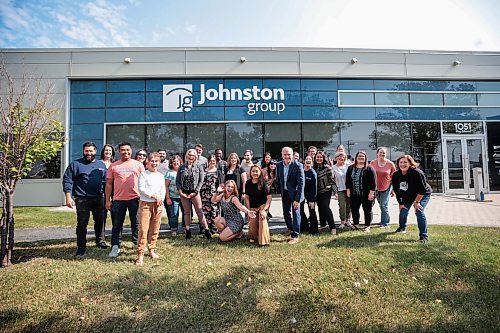 Ruth Bonneville / Free Press

Biz Made in Manitoba - Johnston Group

Johnston Group staff photo taken outside with president Dave Angus (blue suit, right of centre).

Story: Johnston Group, a family-owned business established in 1983 that is super successful in providing group benefits to companies across Canada. YAdditionally...


Sept 12th,  2024