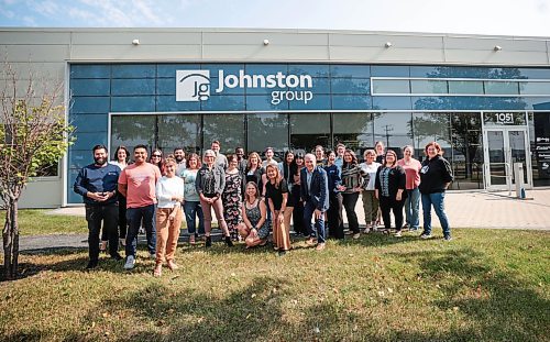 Ruth Bonneville / Free Press

Biz Made in Manitoba - Johnston Group

Johnston Group staff photo taken outside with president Dave Angus (blue suit, right of centre).

Story: Johnston Group, a family-owned business established in 1983 that is super successful in providing group benefits to companies across Canada. YAdditionally...


Sept 12th,  2024