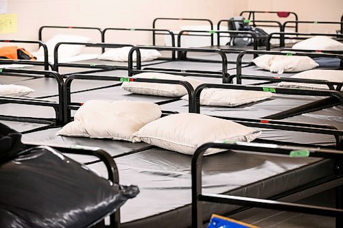 Mike Sudoma/Free Press
Rows of empty beds inside of N&#x2019;Dinawemak Friday afternoon 
Sept 13, 2024
