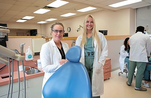 Ruth Bonneville / Free Press

LOCAL - dentistry

Photo of Trenna Reeve - assistant professor and associate Dean (clinics) and 
Allissa Morrice - 4th year dental student at the School of Dentistry, U of M Friday 

DENTAL PAINS: Widely heralded by the federal Liberals and NDP, new federal dental benefits are having a negative impact on dentistry programs across the country, including at the U of M. The new benefits have reduced the number of patients seeking treatment in the teaching clinic, which is posing a problem for students and profs. We spoke to a dental student and prof, and the Canadian Dental Association. 

KEVIN story


Sept 13th,  2024