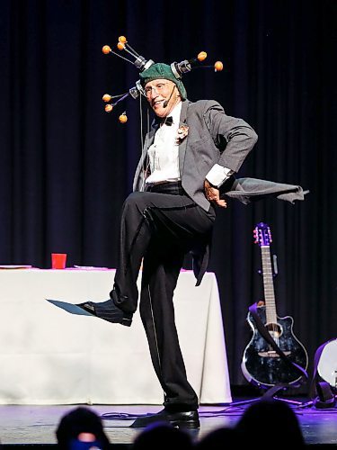 JOHN WOODS / FREE PRESS
Al Simmons performs his show Hatstravaganza at the West End Cultural Centre Sunday, September 15, 2024. 

Reporter: s/u