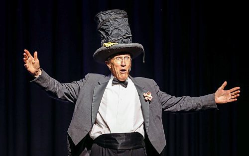 JOHN WOODS / FREE PRESS
Al Simmons performs his show Hatstravaganza at the West End Cultural Centre Sunday, September 15, 2024. 

Reporter: s/u