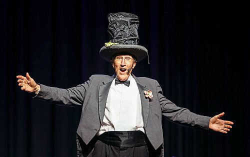 JOHN WOODS / FREE PRESS
Al Simmons performs his show Hatstravaganza at the West End Cultural Centre Sunday, September 15, 2024. 

Reporter: s/u