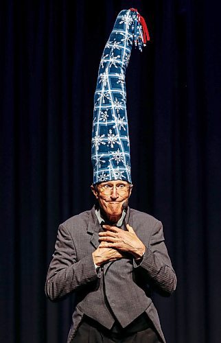 JOHN WOODS / FREE PRESS
Al Simmons performs his show Hatstravaganza at the West End Cultural Centre Sunday, September 15, 2024. 

Reporter: s/u