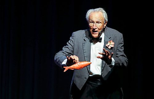 JOHN WOODS / FREE PRESS
Al Simmons performs his show Hatstravaganza at the West End Cultural Centre Sunday, September 15, 2024. 

Reporter: s/u