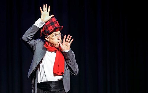 JOHN WOODS / FREE PRESS
Al Simmons performs his show Hatstravaganza at the West End Cultural Centre Sunday, September 15, 2024. 

Reporter: s/u