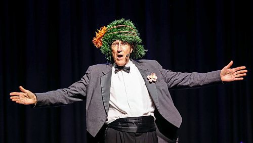 JOHN WOODS / FREE PRESS
Al Simmons performs his show Hatstravaganza at the West End Cultural Centre Sunday, September 15, 2024. 

Reporter: s/u