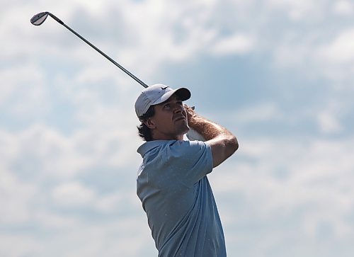 JESSICA LEE / WINNIPEG FREE PRESS

Mark Scheifele is photographed on the third hole on the first day of the Manitoba Open on August 19, 2022 at Southwood Golf and Country Club.

Reporter: Mike McIntyre