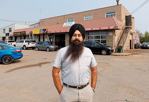 MIKE DEAL / FREE PRESS
Hardev Sandhu, owner of London Limos (1595 Erin Street), claims the city has improperly assessed his business taxes based on the size of the Erin Street property it operates from. They are one of four businesses that operate at the address.
Reporter: Tyler Searle
240910 - Tuesday, September 10, 2024.