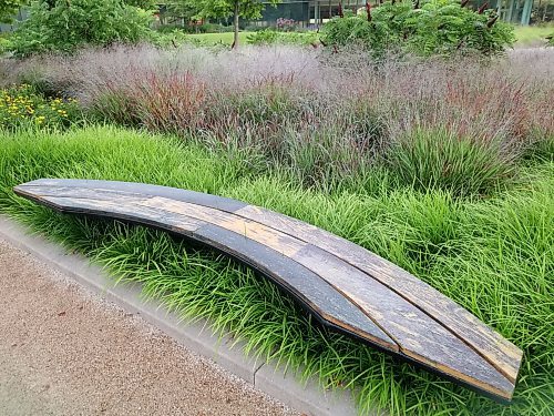 Colleen Zacharias / Winnipeg Free Press
A mass planting of ornamental grasses is both inviting and beautiful for its seasonality.